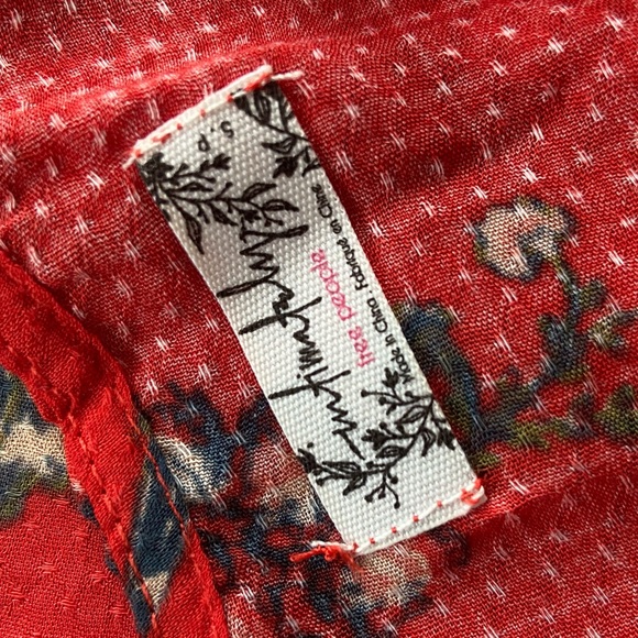 Free People Red Dress - Picture 2 of 5